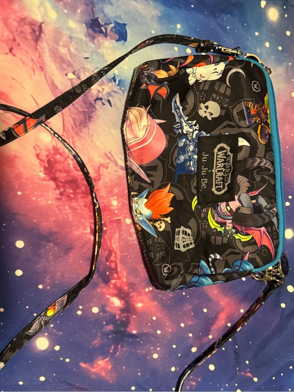 World of Warcraft large pouch with long strap